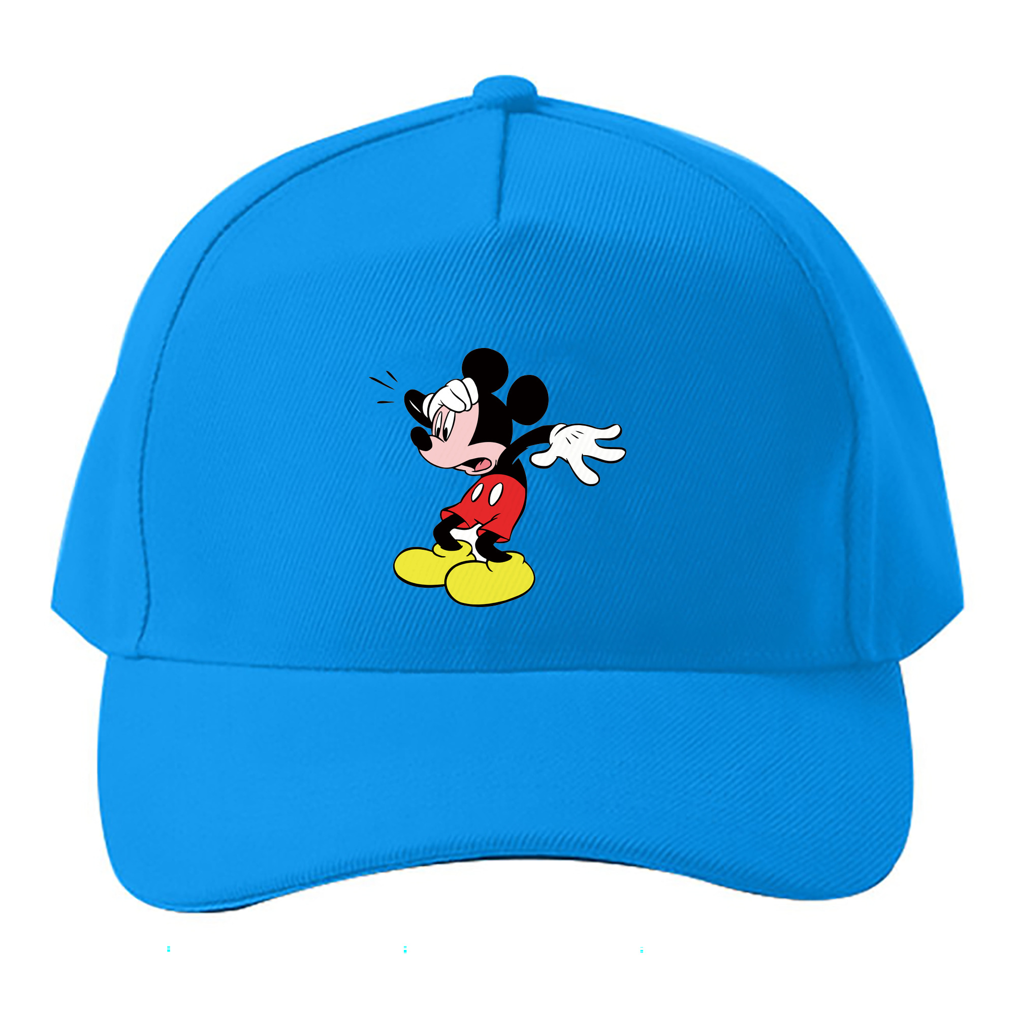 （画像用） ミッキーマウス Mickey Mouse ベースボールキャップ 綿100％ 男女兼用 帽子 スポーツ